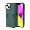 thumbnail image 1 of Nalacover Magnetic Case for iPhone 14 Plus, Slim Eye Design Lens Protection Soft Silicone Shockproof Cover Compatible with MagSafe Wireless Charging Car Mount Case for iPhone 14 Plus,Darkgreen, 1 of 7