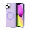 thumbnail image 1 of Nalacover Magnetic Case for iPhone 14 Plus, Slim Eye Design Lens Protection Soft Silicone Shockproof Cover Compatible with MagSafe Wireless Charging Car Mount Case for iPhone 14 Plus,Purple, 1 of 7