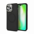 thumbnail image 1 of Nalacover Magnetic Case for iPhone 14 Pro, Slim Eye Design Lens Protection Soft Silicone Shockproof Cover Compatible with MagSafe Wireless Charging Car Mount Case for iPhone 14 Pro,Black, 1 of 7