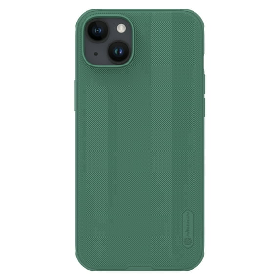 Nalacover Magnetic Case for iPhone 15 6.1", Slim Salient Point Design Non-Slip Case Compatible with MagSafe Wireless Charging, Hybrid Rugged PC + TPU Shockproof Lens Protection Cover, Darkgreen
