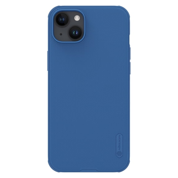 Nalacover Magnetic Case for iPhone 15 6.1", Slim Salient Point Design Non-Slip Case Compatible with MagSafe Wireless Charging, Hybrid Rugged PC + TPU Shockproof Lens Protection Cover, Blue