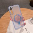 thumbnail image 1 of Nalacover Magnetic Frosted Invisible Stand Case for Galaxy S22, [Compatible with MagSafe] Translucent Skin Friendly Flexible Liquid Silicone Kickstand Case For Samsung Galaxy S22, Lightblue, 1 of 13