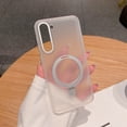 thumbnail image 1 of Nalacover Magnetic Frosted Invisible Stand Case for Galaxy S23, [Compatible with MagSafe] Translucent Skin Friendly Flexible Liquid Silicone Kickstand Case For Samsung Galaxy S23, White, 1 of 13