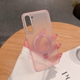 thumbnail image 1 of Nalacover Magnetic Frosted Invisible Stand Case for Galaxy S23, [Compatible with MagSafe] Translucent Skin Friendly Flexible Liquid Silicone Kickstand Case For Samsung Galaxy S23, Pink, 1 of 13