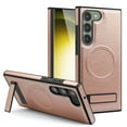 thumbnail image 1 of Nalacover Magnetic for Galaxy S23 Case with Invisible Stand[Compatible with MagSafe][Military Drop Protection] Shockproof Slim Phone Cover Compatible with Samsung Galaxy S23, Rosegold, 1 of 9
