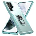thumbnail image 1 of Nalacover Military Grade Heavy Duty Case for Samsung Galaxy S23 Ultra, Rugged Rotated Ring Holder Kickstand Bracket Cover with Magnetic Car Mount Soft TPU Shockproof Lens Protective Case,Green, 1 of 9