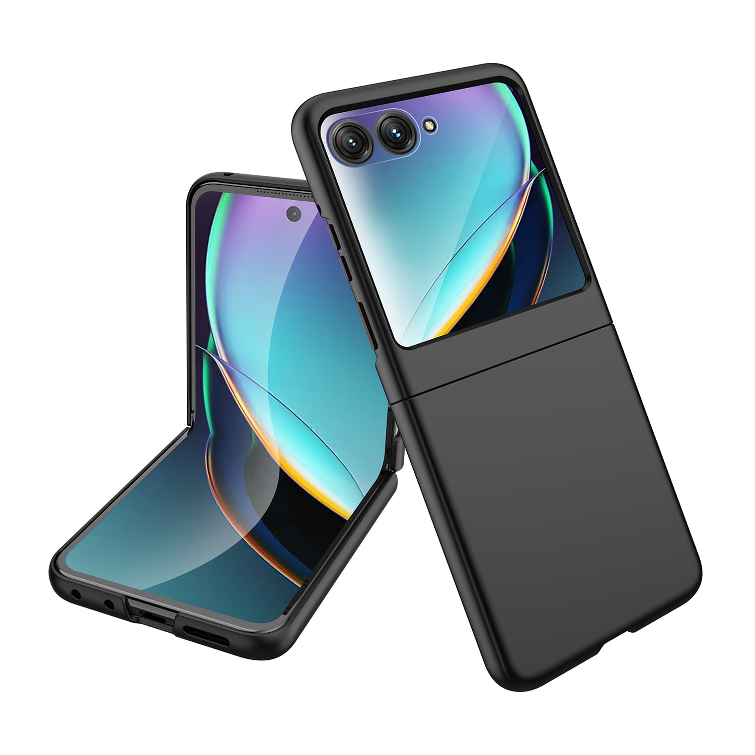 Nalacover for Motorola Razr 2024 SkinFriendly Folding Phone Case with