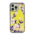 thumbnail image 1 of Nalacover Plating Case for iPhone 15 Pro Max Floral Butterfly Pattern Transparent Cover, Hybrid Rugged PC + TPU Shockproof Non-Slip Protective Case for iPhone 15 Pro Max, Pattern-F, 1 of 1