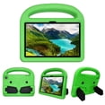 thumbnail image 1 of Nalacover Portable Heavy Duty Case for Amazon Kindle Fire 7 2022, EVA Shockproof Armor Military Grade Lens Protection Case with Kids Friendly Handle Foldable Stand Bracket Case, Green, 1 of 9