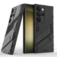 thumbnail image 1 of Nalacover Rugged Case for Samsung Galaxy S24 Ultra Heavy Duty Cover with Hidden Stand, Shockproof Scratch Resistant Case Compatible with MagSafe Car Mount Holder for Galaxy S24 Ultra,  Black, 1 of 8
