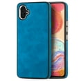 thumbnail image 1 of Nalacover for Samsung Galaxy A04E Case, Skin Friendly Slim PU Leather Soft Lining Cover, Lightweight TPU Shockproof Plating Buttons Camera Lens Protection Case for Samsung Galaxy A04E,Blue, 1 of 1