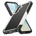 thumbnail image 1 of Nalacover Samsung Galaxy A13 5G Case, Heavy Duty 3 in 1 Rugged Shockproof Rugged Silicone Hybrid Hard PC Soft TPU Bumper Camera Raised Drop Protective Girls Women Boy Men Phone Covers, White, 1 of 7