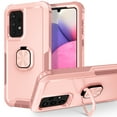 thumbnail image 1 of Nalacover For Samsung Galaxy A14 5G Slim Case,Luxury Hybrid Hard PC and TPU Rugged Bumper 3-In-1 Rotatable Magnetic Ring Kickstand Four Corner Guard Shockproof Anti-Scratch Back Phone Cover.Rosegold, 1 of 8