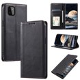 thumbnail image 1 of Nalacover for Samsung Galaxy A22 5G Wallet Case, Vintage PU Leather Book Folding Folio Case with Credit Card Slots Hidden Magnetic Closure Flip Kickstand Shockproof Slim Phone Case,Black, 1 of 8