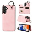 thumbnail image 1 of Nalacover for Samsung Galaxy A24 4G Wallet Case with Card Slots & Metal Finger Ring, Durable PU Leather Back Double Magnetic Botton Flip Kickstand Purse Shockproof Phone Case,Rosegold, 1 of 10