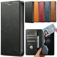 thumbnail image 1 of Nalacover for Samsung Galaxy A34 5G Wallet Case, Card Slots Cash Holder Magnetic Closure Cover, Business PU Leather Flip Case with Kickstand TPU Shockproof Case for Galaxy A34 5G,Black, 1 of 7