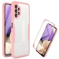 thumbnail image 1 of Nalacover for Samsung Galaxy A53 5G Clear Phone Case with Built-in Screen Protector, Dual-Layers Acrylic + TPU Shockproof Non-Yellowing Lens Protection Cover for Samsung Galaxy A53 5G, Pink, 1 of 7