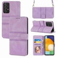 thumbnail image 1 of Nalacover for Samsung Galaxy A53 5G,  Crossbody Handbag Phone Case with Wallet Shoulder Strap Flip Magnetic Kickstand PU Leather Card Slots Case for Samsung Galaxy A53 5G, Lightpurple, 1 of 6