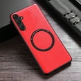 thumbnail image 1 of Nalacover for Samsung Galaxy A54 5G Slim Case,Compatible with Magsafe Wireless Charging,Ultra Thin Durable PU Leather Shockproof Lightweight Anti-Scratch Phone Case,Red, 1 of 10
