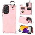thumbnail image 1 of Nalacover for Samsung Galaxy A72 Wallet Case with Card Slots & Metal Finger Ring, Durable PU Leather Back Double Magnetic Botton Flip Kickstand Purse Shockproof Phone Case,Rosegold, 1 of 10