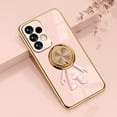 thumbnail image 1 of Nalacover for Samsung Galaxy A73 5G Slim Case,Cute Cartoon 6D Plating Astronaut Hidden Magnetic Ring Kickstand Soft TPU Shockproof Corner Protection Drop Proof Edge Bumper Cover.Lightpink, 1 of 9