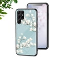 thumbnail image 1 of Nalacover for Samsung Galaxy S22 Ultra Slim Case,Exquisite Floral Pattern 360 Rotating Diamond Ring Holder Anti-Scratch Soft TPU Silicone Bumper Rubber Tempered Glass Back Cover.Gardenia, 1 of 8