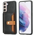 thumbnail image 1 of Nalacover for Samsung Galaxy S23 Plus Wallet Case with Card Slots Magnetic Button Kickstand Back Flip Cover, Premium PU Leather Soft Silicone Bumper Shockproof Anti-Scratches Case,Black, 1 of 6