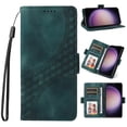 thumbnail image 1 of Nalacover for Samsung Galaxy S23 Wallet Case Premium Pattern PU Leather Flip Purse Cover with Card Holder Magnetic Closure Shockproof Protective Phone Case with Wrist Strap & Flip Stand, Green, 1 of 11