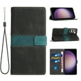 thumbnail image 1 of Nalacover for Samsung Galaxy S23 Wallet Case, Stylish PU Leather Card Slots Holder Flip Folio Cover with Kickstand Magnetic Clasp Soft Silicone Shockproof Protective Case for Samsung Galaxy S23,Black, 1 of 6