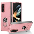 thumbnail image 1 of Nalacover for Samsung Galaxy Z Fold 6 Rugged Shockproof Case, Finger Ring Holder Kickstand Magnetic Slim Fit Cover Compatible with Car Mount Anti-Scratches Case for Samsung Galaxy Z Fold 6,Pink, 1 of 12