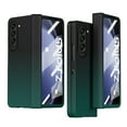 thumbnail image 1 of Nalacover for Samsung Galaxy Z Fold5 Gradient Rugged Case, Hinge Protection Tempered Glass Screen Protector Cover for Galaxy Z Fold5, Hybrid Shockproof Anti-Fingerprints Folding Case, Black + Green, 1 of 7