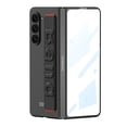 thumbnail image 1 of Nalacover for Samsung Galaxy Z Fold5 Wristband Ultra Thin Case, Elastic Strap Rugged PC Shockproof Slim Cover, Compatible with MagSafe Support Wireless Charging Case,Carbon Fiber Texture, 1 of 8