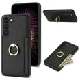 thumbnail image 1 of Nalacover for Samsung S23 Plus Wallet with Card Holder Slot, 360?Rotation Ring Holder Kickstand Cover for Men Women Protective Premium PU Leather Shockproof Cover for Samsung Galaxy S23 Plus,Black, 1 of 9