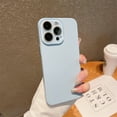 thumbnail image 1 of Nalacover Skin-Feel Slim Case for iPhone 13 Pro Max with Lens Protector, Plain PC Shockproof Non-yellowing Enhanced Camera Protection Phone Case for iPhone 13 Pro Max, Blue, 1 of 9