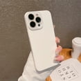 thumbnail image 1 of Nalacover Skin-Feel Slim Case for iPhone 13 Pro Max with Lens Protector, Plain PC Shockproof Non-yellowing Enhanced Camera Protection Phone Case for iPhone 13 Pro Max, White, 1 of 9