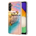 thumbnail image 1 of Nalacover Slim Case for Samsung Galaxy A15, Fish Scale Marble Pattern Phone Case for Women Girls Compatible with MagSafe, TPU Shockproof Scratch Resistant Protection Cover, Never Stop, 1 of 5