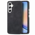 thumbnail image 1 of Nalacover Slim Case for Samsung Galaxy A25 5G, Skin Friendly PU Leather Soft Lining Cover, TPU Shockproof Plating Buttons Camera Lens Protection Case for Samsung Galaxy A25 5G, Black, 1 of 11