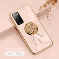 thumbnail image 1 of Nalacover Slim Case for Samsung Galaxy S20 FE,Cute Cartoon 6D Plating Astronaut Hidden Magnetic Ring Kickstand Soft TPU Shockproof Corner Protection Drop Proof Edge Bumper Cover.Lightpink, 1 of 8