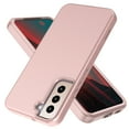 thumbnail image 1 of Nalacover Slim Case for Samsung Galaxy S21 Ultra,Stylish Triple Layer Protection Hard PC + Soft TPU Silicone Hybrid Shockproof Camera Lens Protective Anti-drop Fit Back Phone Cover.Rosegold, 1 of 7