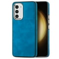 thumbnail image 1 of Nalacover Slim Case for Samsung Galaxy S22 Case, Skin Friendly PU Leather Soft Lining Cover, Lightweight TPU Shockproof Plating Buttons Lens Protection Case for Samsung Galaxy S22, Blue, 1 of 9