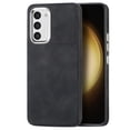 thumbnail image 1 of Nalacover Slim Case for Samsung Galaxy S24 Plus, Skin Friendly PU Leather Soft Lining Cover, TPU Shockproof Plating Buttons Camera Lens Protection Case for Samsung Galaxy S24 Plus, Black, 1 of 1