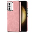 thumbnail image 1 of Nalacover Slim Case for Samsung Galaxy S24 Plus, Skin Friendly PU Leather Soft Lining Cover, TPU Shockproof Plating Buttons Camera Lens Protection Case for Samsung Galaxy S24 Plus, Pink, 1 of 1