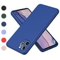 thumbnail image 1 of Nalacover Slim Case for iPhone 11 Pro Max,Full Body Protection Shockproof Stylish Liquid Smooth TPU Silicone Rubber Anti-drop Wear-resitant Camera Raised Lips Soft Back Phone Cover.Darkblue, 1 of 8