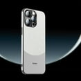 thumbnail image 1 of Nalacover Slim Case for iPhone 12 Pro Max, Skin-Feel Natural Colors Phone Case, Soft Rubber Bumper Shockproof Non-Slip Metal Lens Full Protection Case for iPhone 12 Pro Max, Silver, 1 of 9