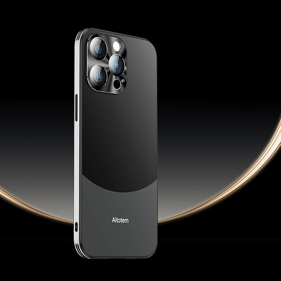 Nalacover Slim Case for iPhone 13, Skin-Feel Natural Colors Phone Case, Soft Rubber Bumper Shockproof Non-Slip Metal Lens Full Protection Case for iPhone 13, Black