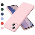 thumbnail image 1 of Nalacover Slim Case for iPhone 14 Plus,Full Body Protection Shockproof Stylish Liquid Smooth TPU Silicone Rubber Anti-drop Wear-resitant Camera Raised Lips Soft Back Phone Cover.Pink, 1 of 7