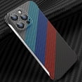 thumbnail image 1 of Nalacover Slim Case for iPhone 14 Pro, Carbon Fiber Pattern PC Ultra-Thin Bumper Frameless Borderless Minimalist Design Phone Case with Camera Lens Protector for Men Women,G, 1 of 8