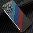 thumbnail image 1 of Nalacover Slim Case for iPhone 15, Carbon Fiber Pattern PC Ultra-Thin Bumper Frameless Borderless Minimalist Design Phone Case with Camera Lens Protector for Men Women,G, 1 of 8