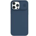 thumbnail image 1 of Nalacover Slim Case for iPhone 15 Pro Max Liquid Silicone Phone Case with Camera Lens Sliding Cover, Soft Microfiber Lining Full Coverage Protection Shockproof Case for iPhone 15 Pro Max - Blue, 1 of 10