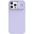 thumbnail image 1 of Nalacover Slim Case for iPhone 15 Pro Max Liquid Silicone Phone Case with Camera Lens Sliding Cover, Soft Microfiber Lining Full Coverage Protection Shockproof Case for iPhone 15 Pro Max - Purple, 1 of 10